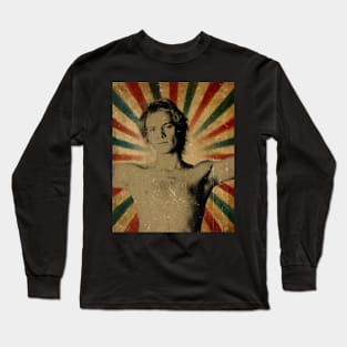 Sting Young Guns // Photo Vintage Retro Look Fan Design Long Sleeve T-Shirt